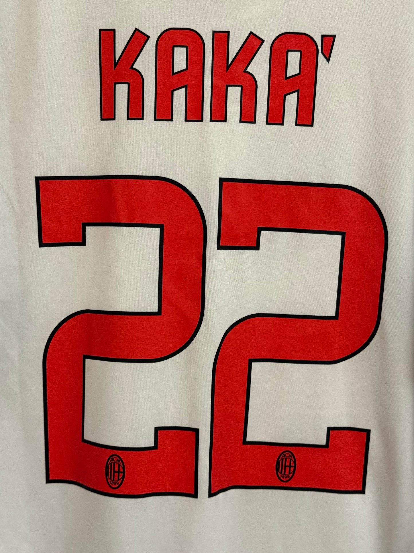 AC Milan 2008/2009 Away Shirt (#22 Kaká) (L)