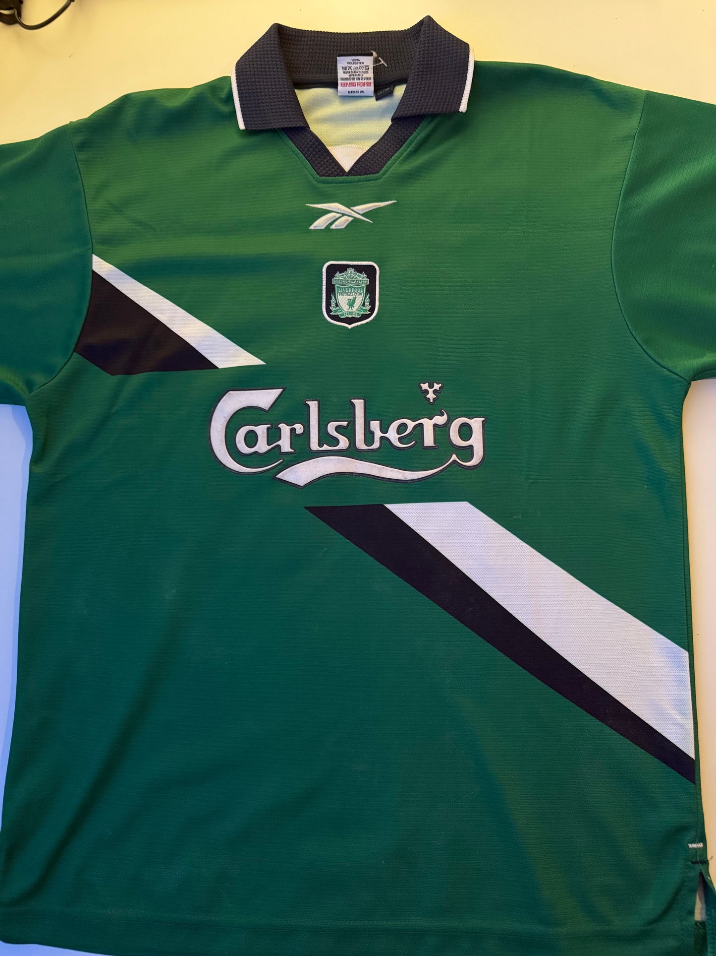 Liverpool 1999/2000 Away Shirt (#28 Gerrard) (M)