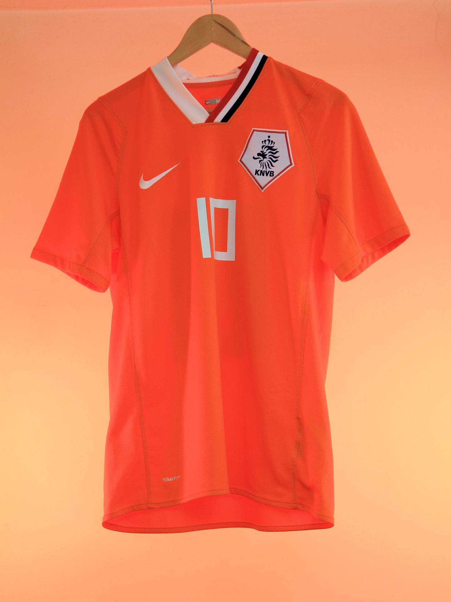 Netherlands 2008 Home Shirt #10 Sneijder (M)