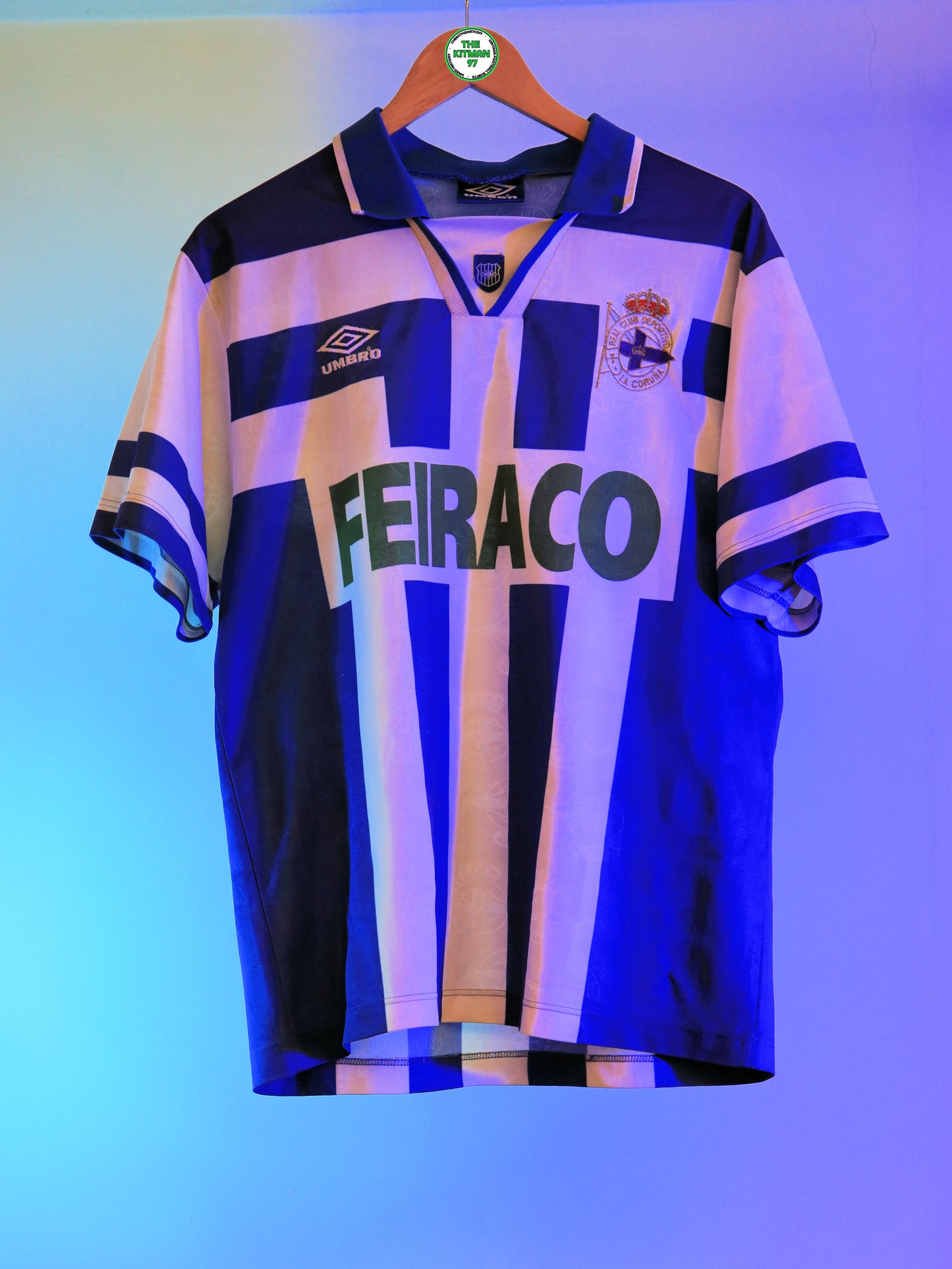 Deportivo La Coruna 1994/1997 Home Shirt (M)