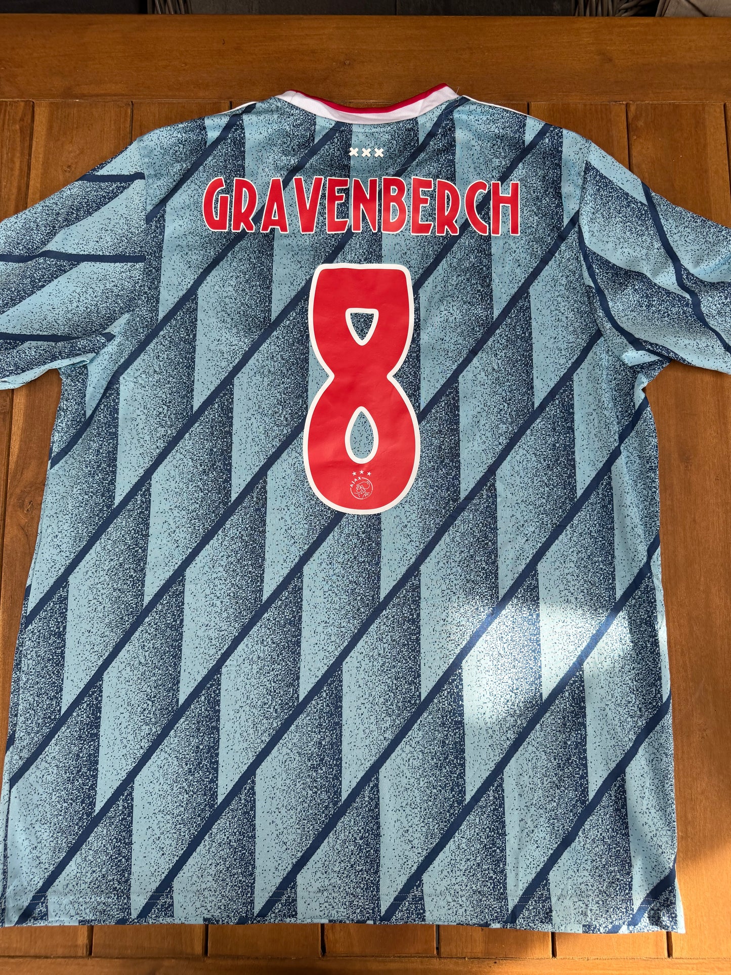Ajax 2020/2011 Away Shirt (#8 Gravenberch) (XL)