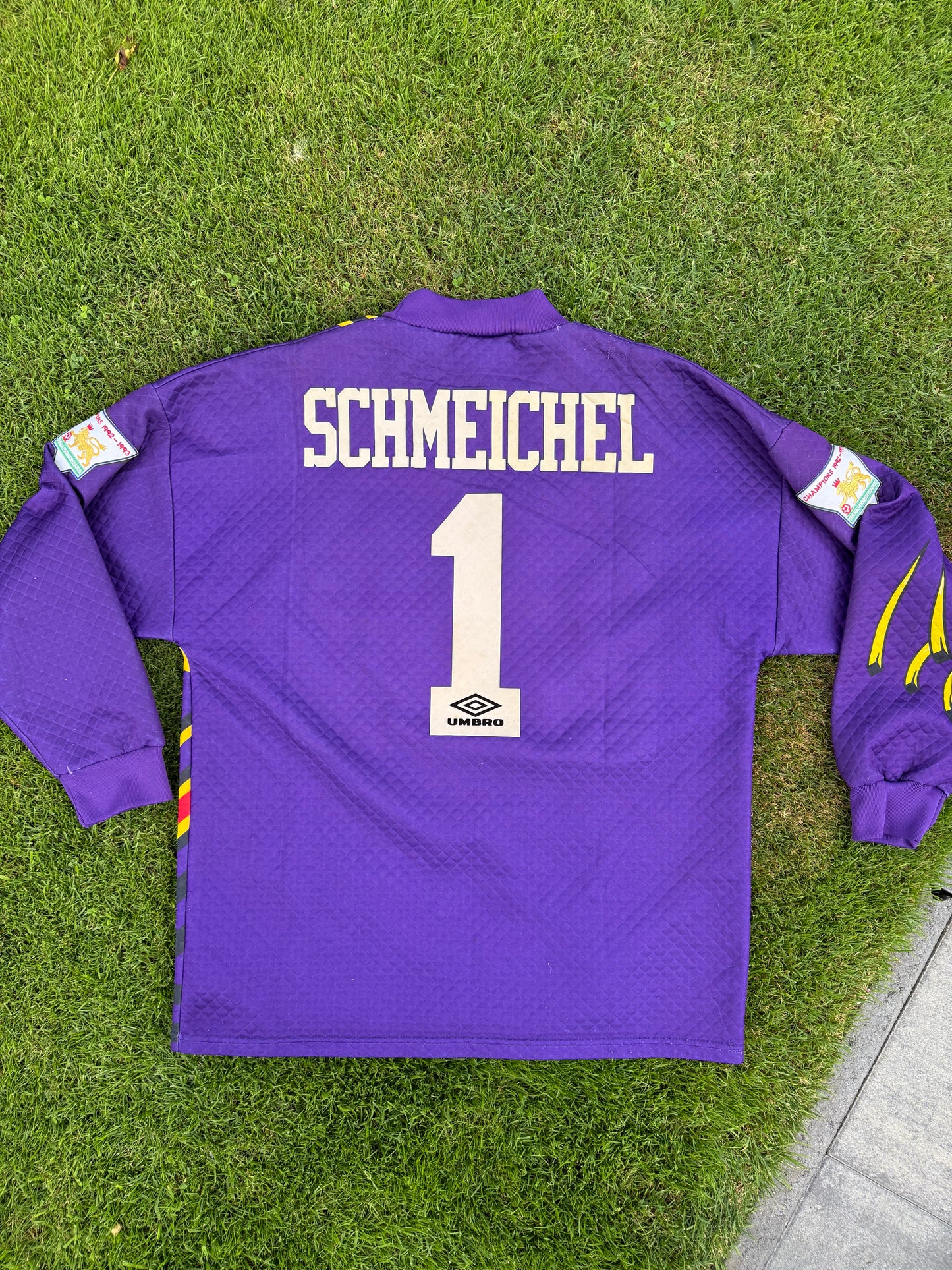 Manchester United 1992/1994 Keeper Shirt (#1 Schmeigel) (L)