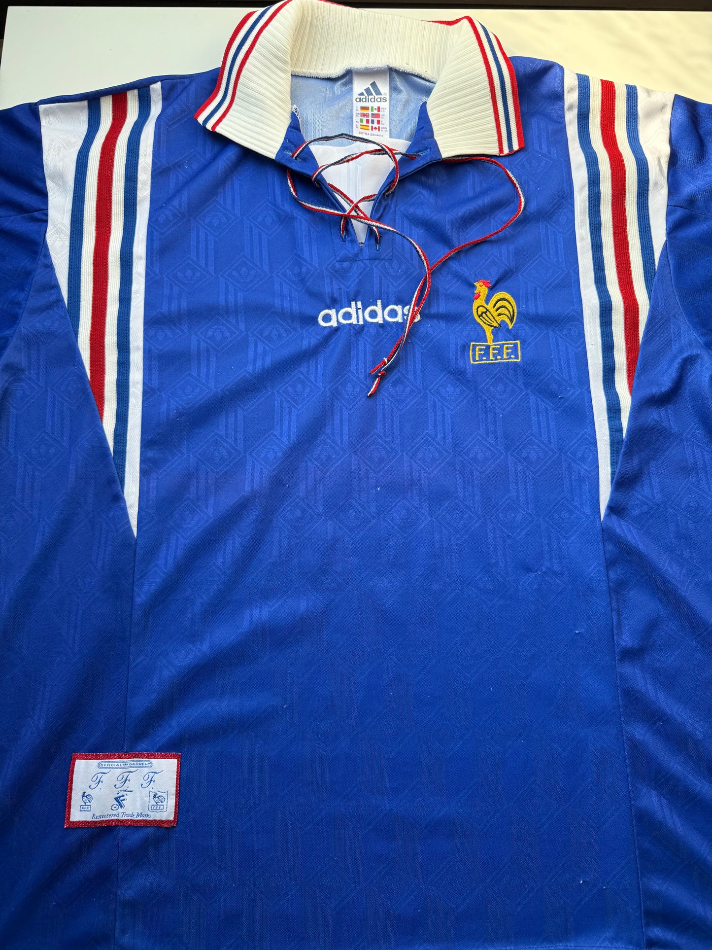 France 1996 Home Shirt (XL)