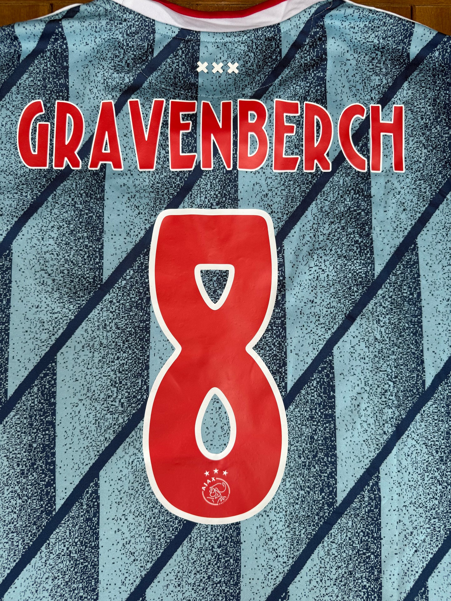 Ajax 2020/2011 Away Shirt (#8 Gravenberch) (XL)
