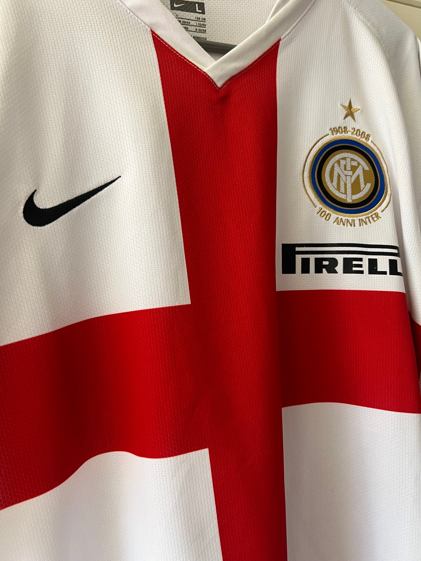 Inter Milan 2007/2008 Centenary Shirt (L)