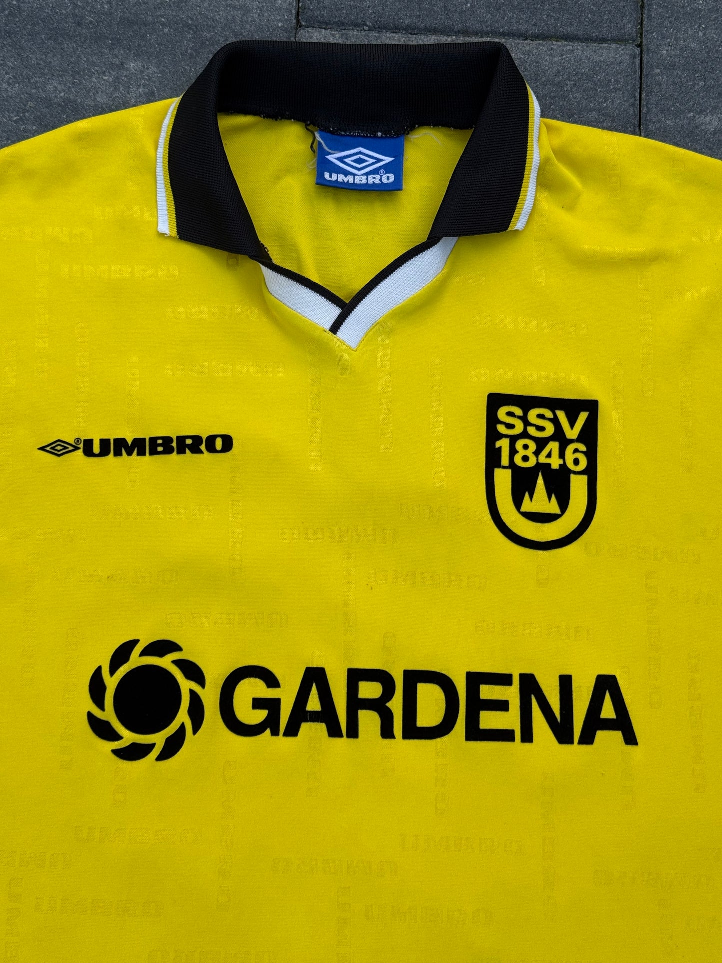 SSV Ulm 1998/1999 Away Shirt Longsleeve Matchworn (#11 Trkulja) (XL)