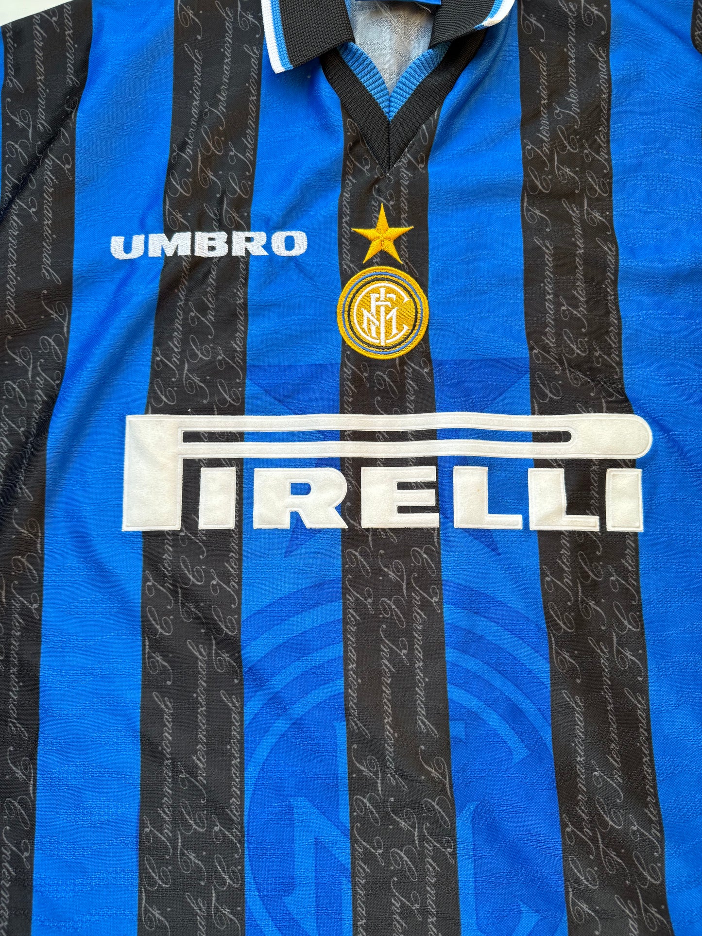 Inter Milan 1997/1998 Home Shirt #10 Ronaldo (XL)