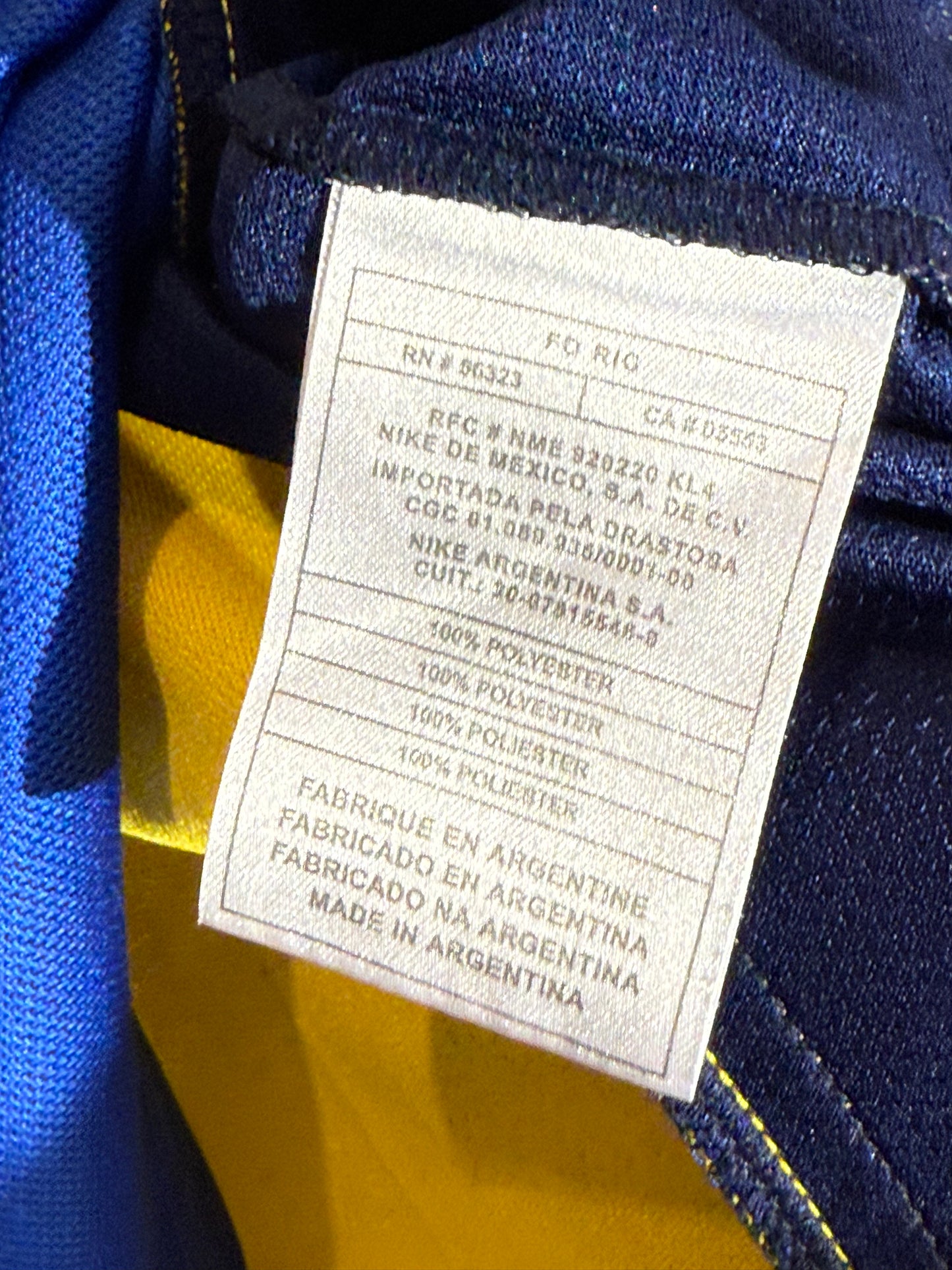 Boca Juniors 2000/2001 Home Shirt Japan Tour (L)