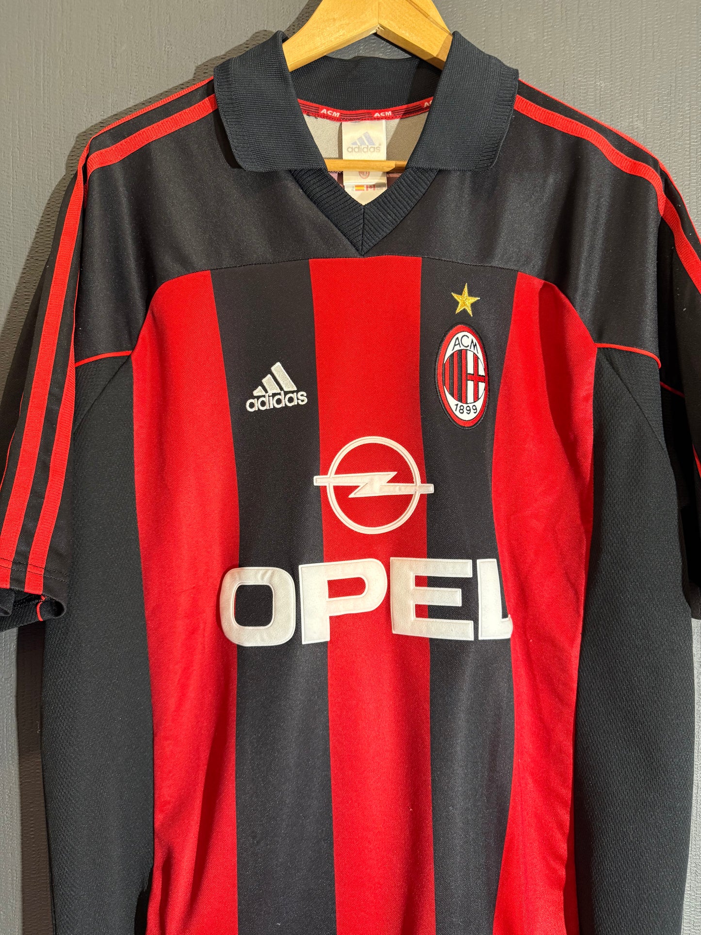 Ac Milan 2000/2001 Home Shirt #10 Rui Costa (XL)