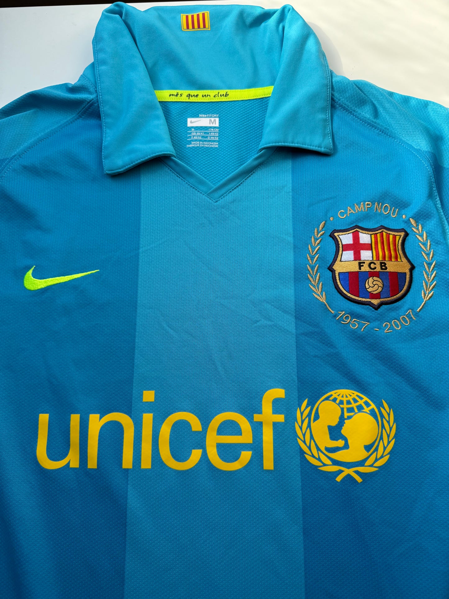 Barcelona 2007/2008 Away Shirt (M)
