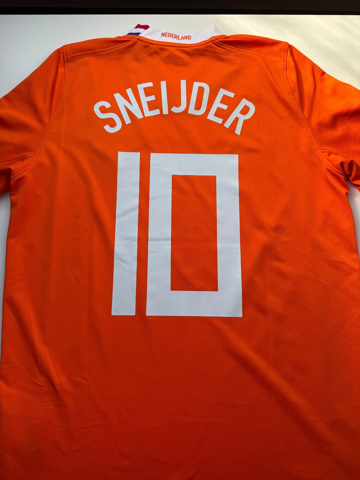 Netherlands 2008 Home Shirt #10 Sneijder (M)