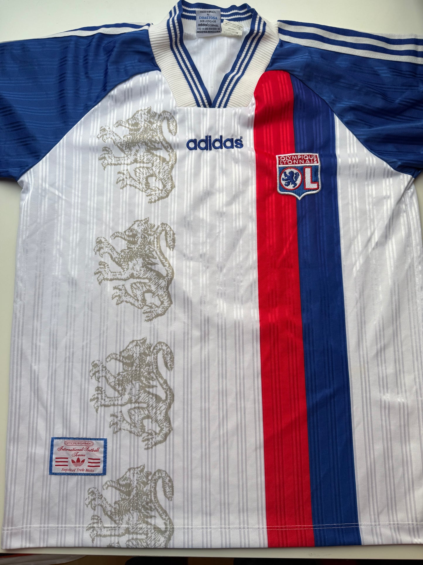 Olympique Lyon 1996/1997 Home Shirt (L)