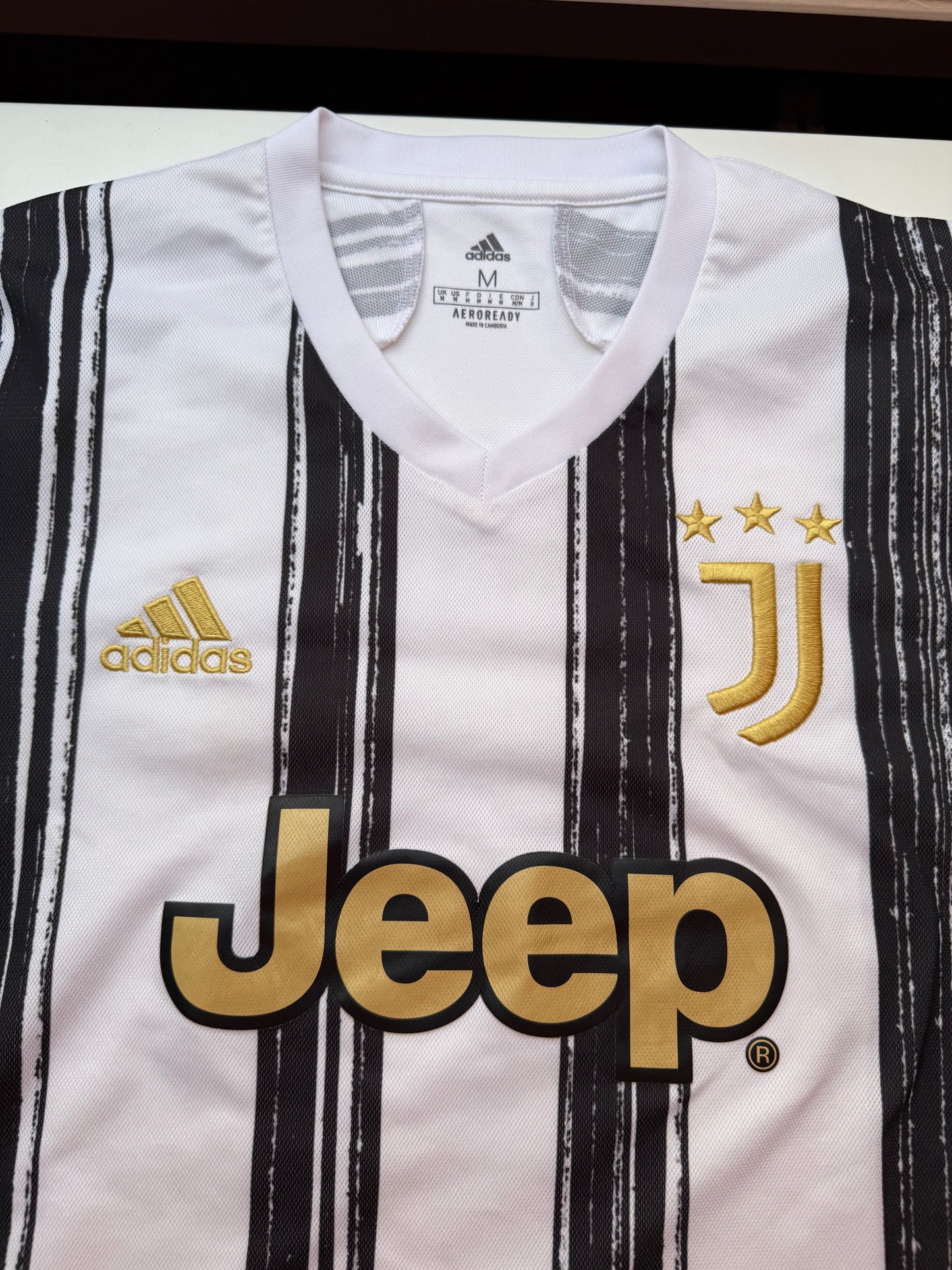 Juventus 2020/2021 Home Shirt #7 Ronaldo (M)