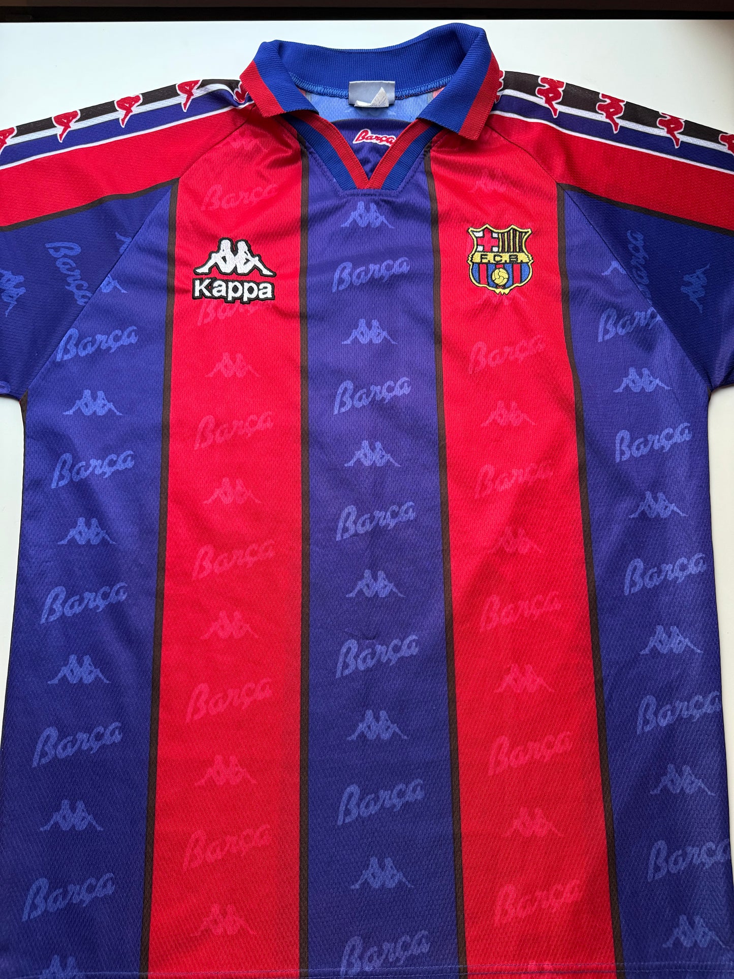 Barcelona 1995/1997 Home Shirt #10 Giovanni (M)