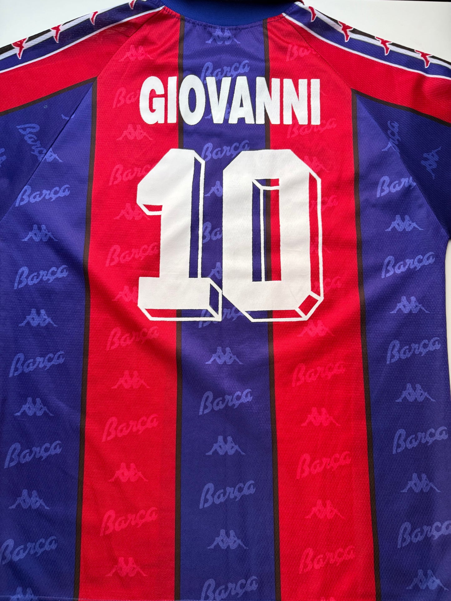 Barcelona 1995/1997 Home Shirt #10 Giovanni (M)
