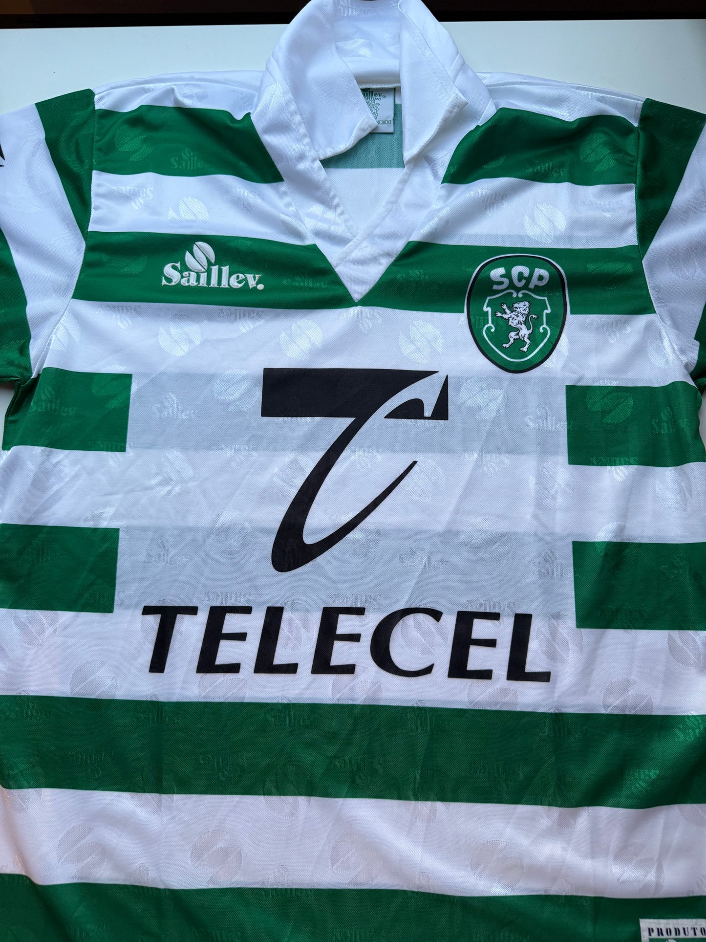 Sporting Lisbon 1996/1997 Home Shirt Saillev (L)