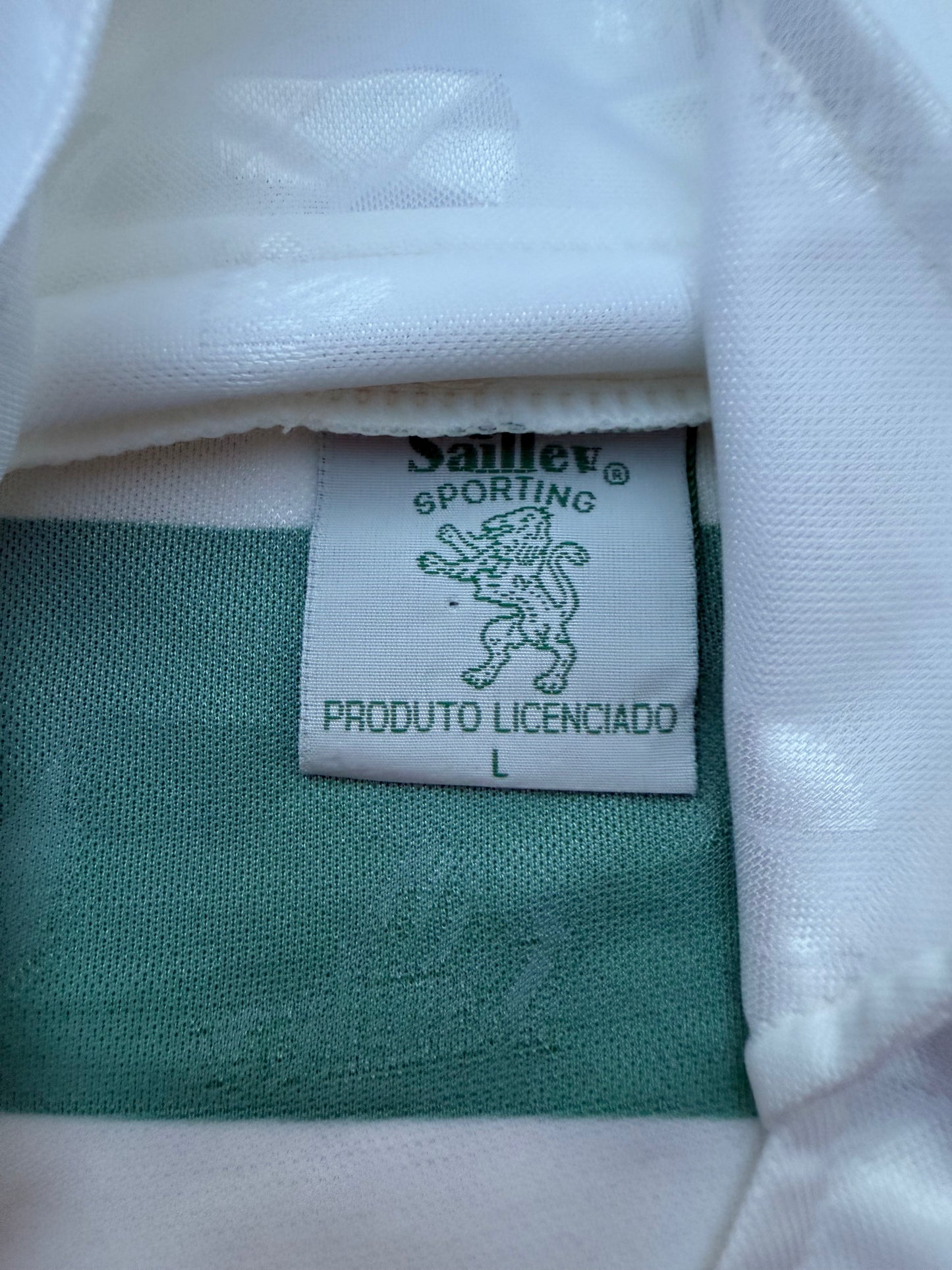 Sporting Lisbon 1996/1997 Home Shirt Saillev (L)