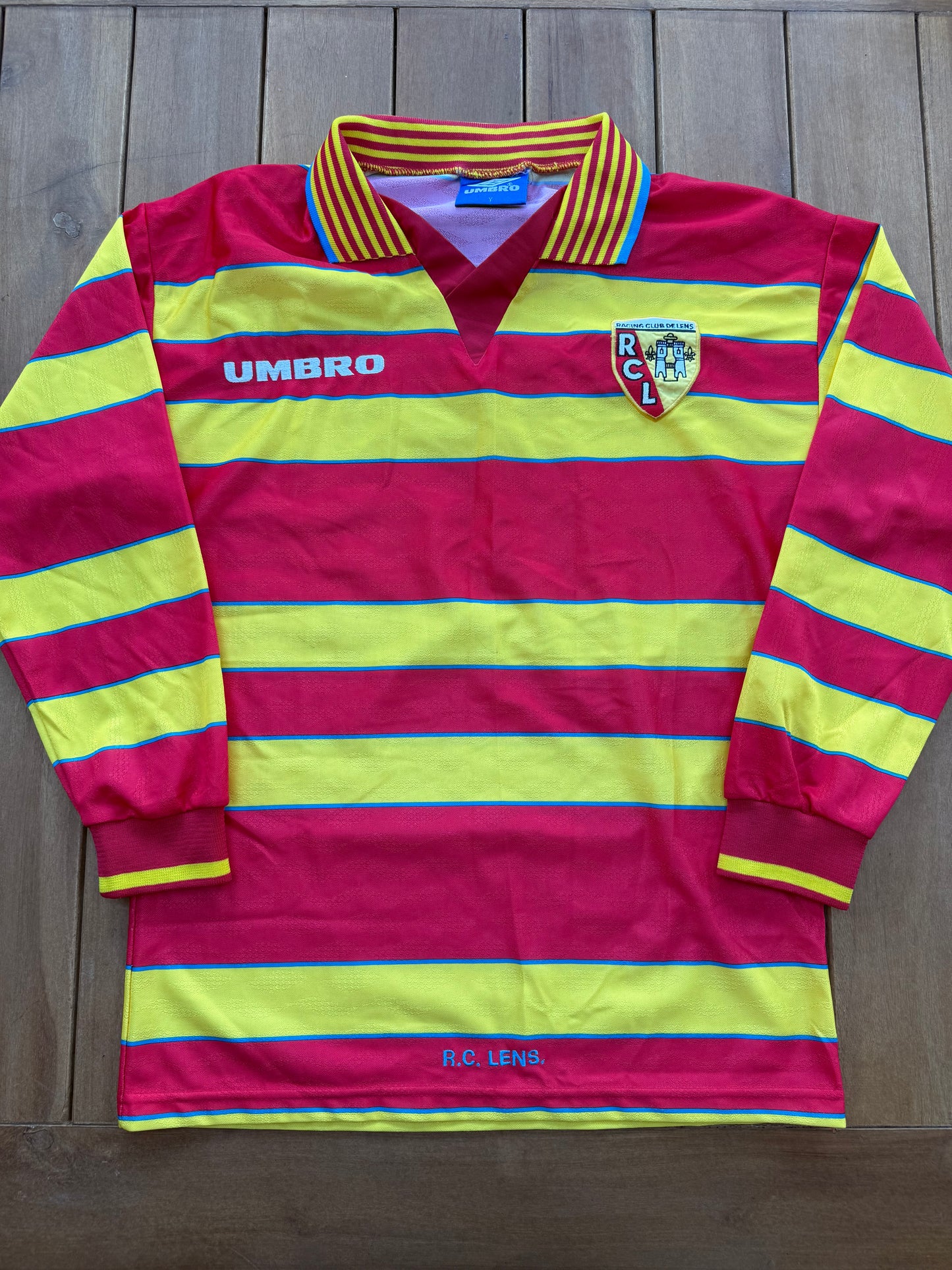 RC Lens 1996/1997 Home Shirt (S)