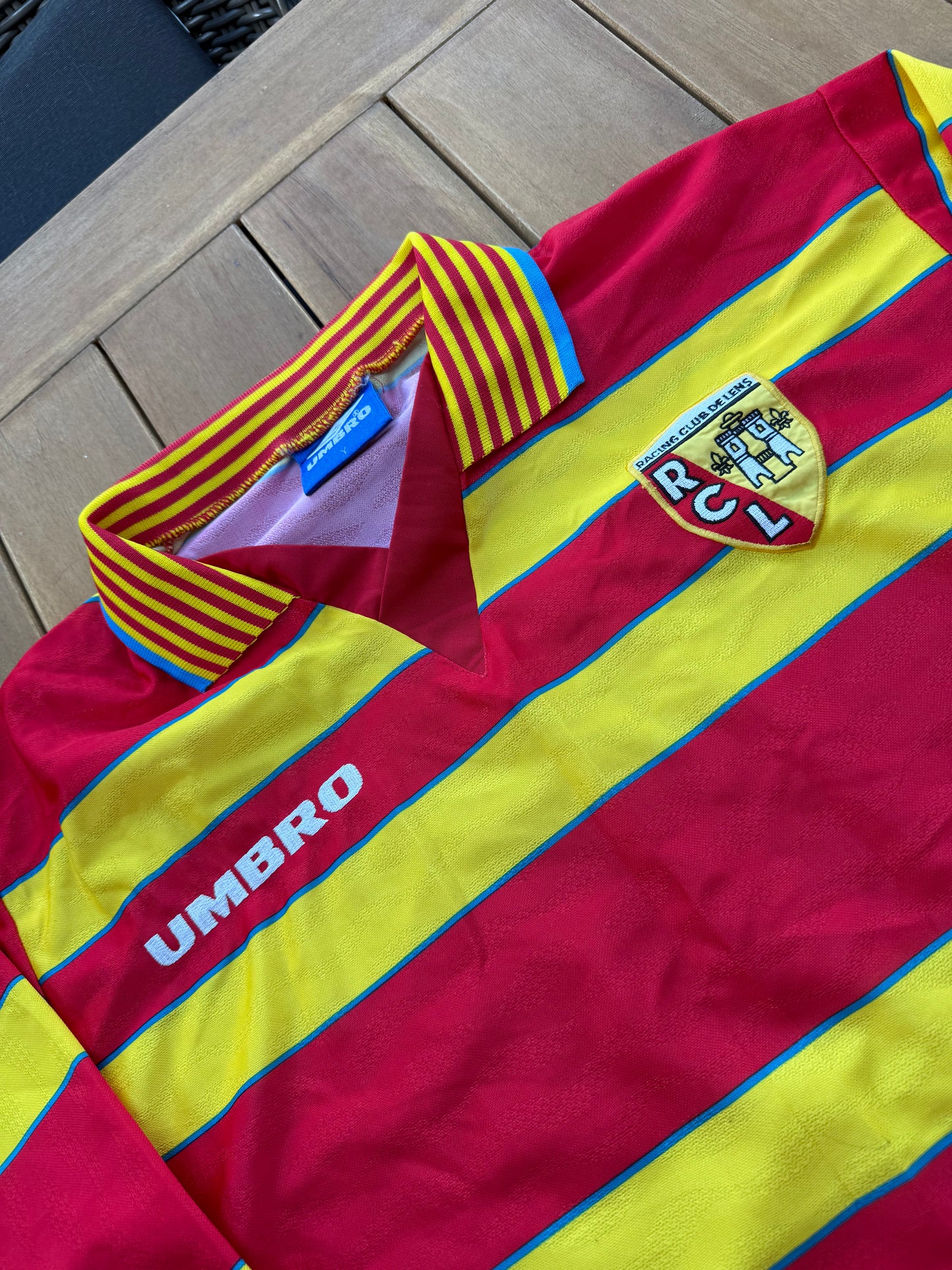 RC Lens 1996/1997 Home Shirt (S)