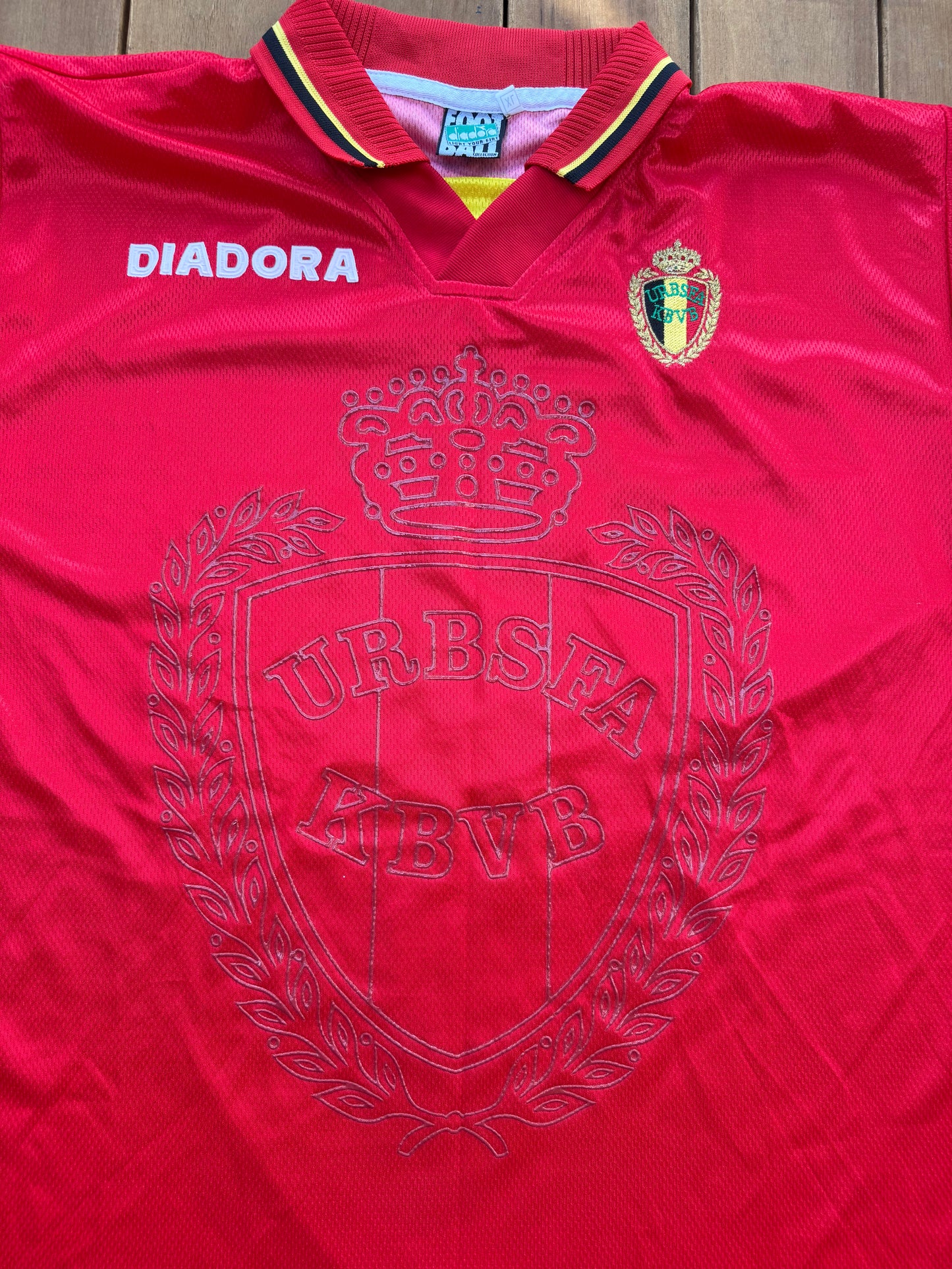 Belgium 1996/1997 Home Shirt (XL)