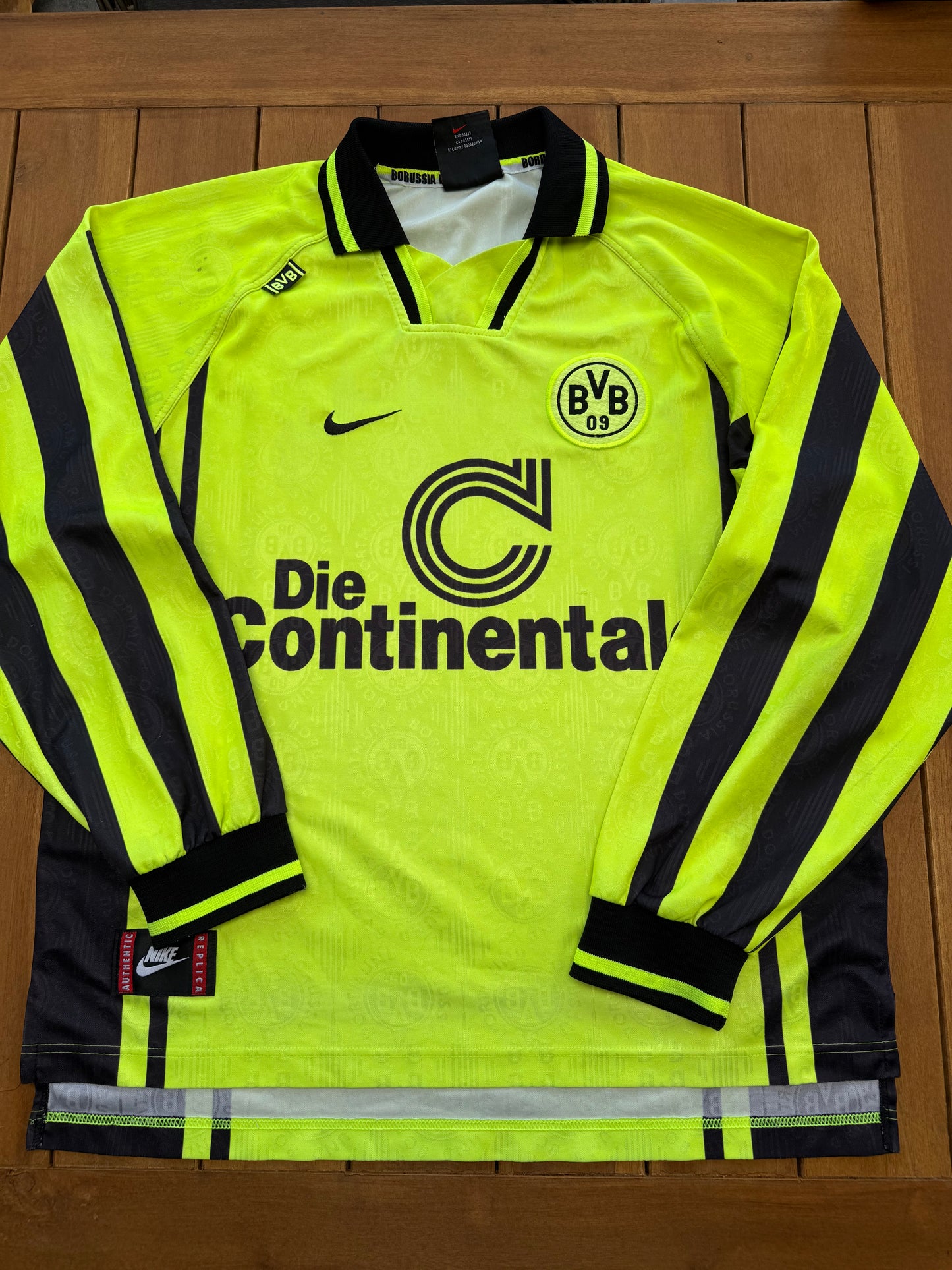 Dortmund 1996/1997 Home Shirt Longsleeve (L/XL)