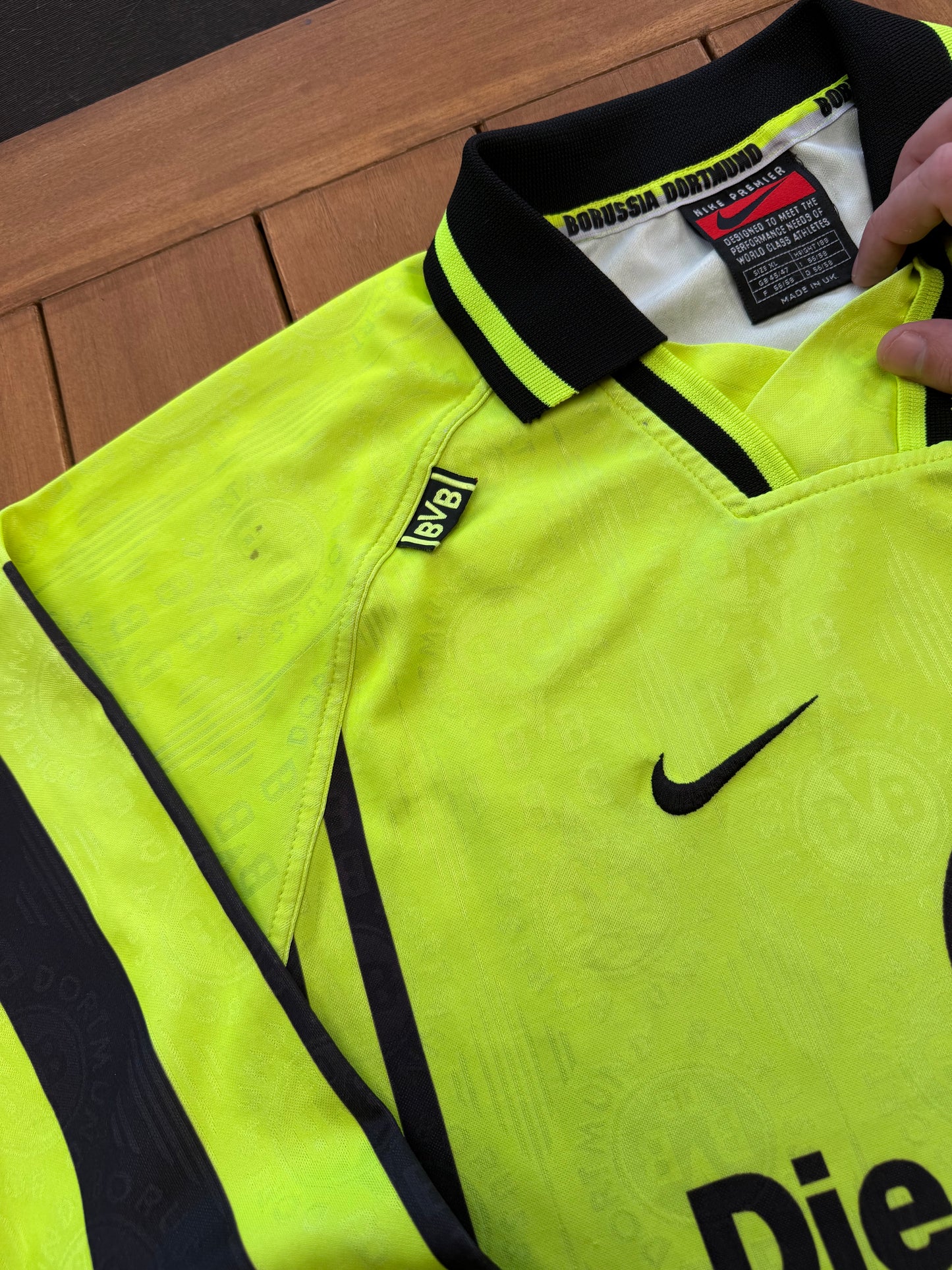 Dortmund 1996/1997 Home Shirt Longsleeve (L/XL)