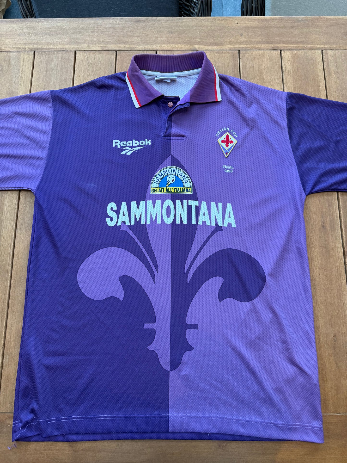 Fiorentina 1995/1996 Home Shirt (XL)