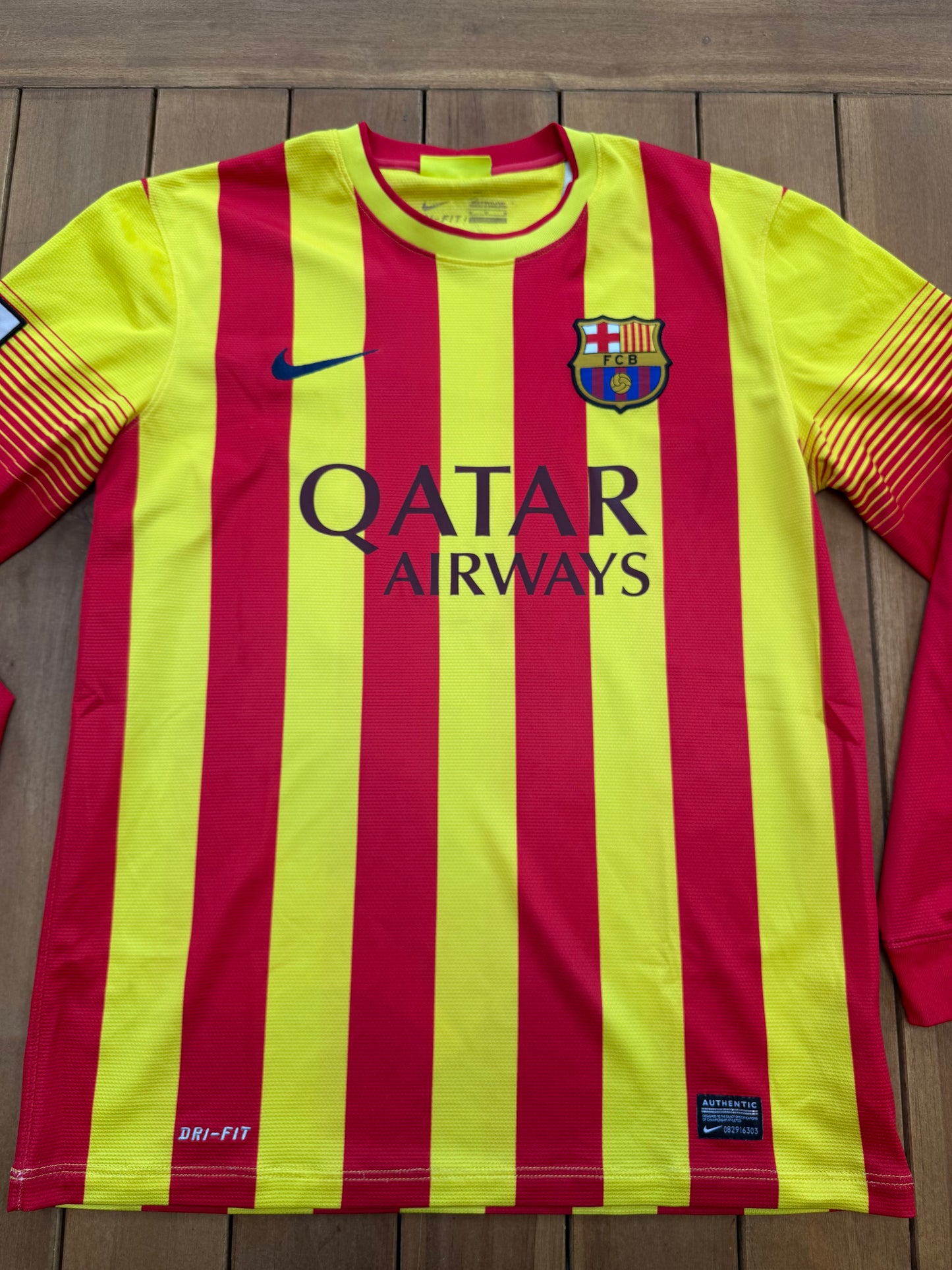 Barcelona 2013/2014 Away Shirt (#11 Neymar) (M)