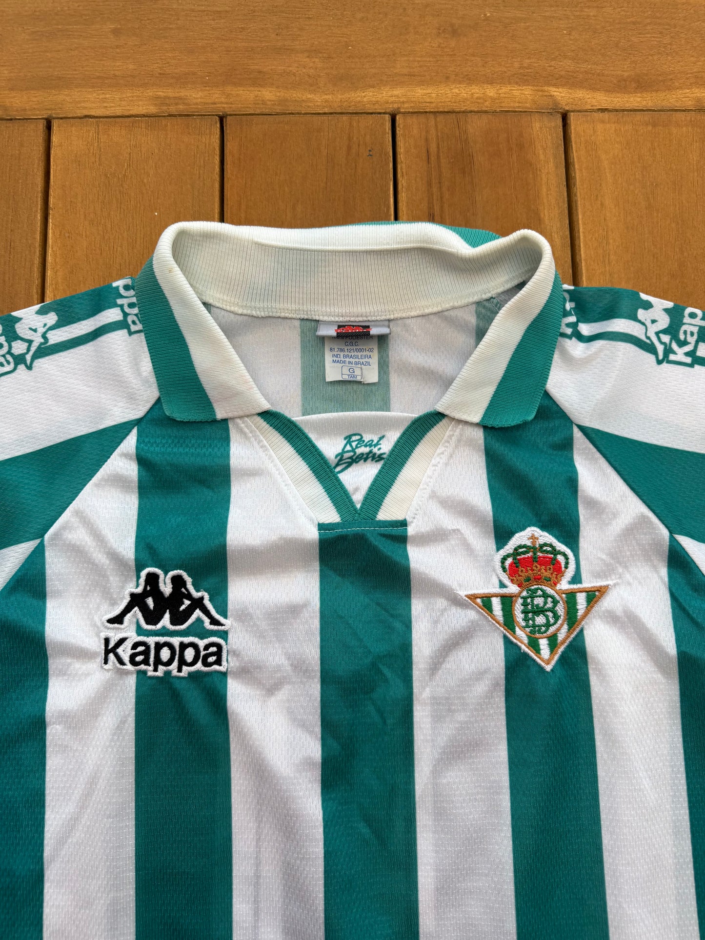 Real Betis 1995/1997 Home Shirt (L) Included BNWT Short