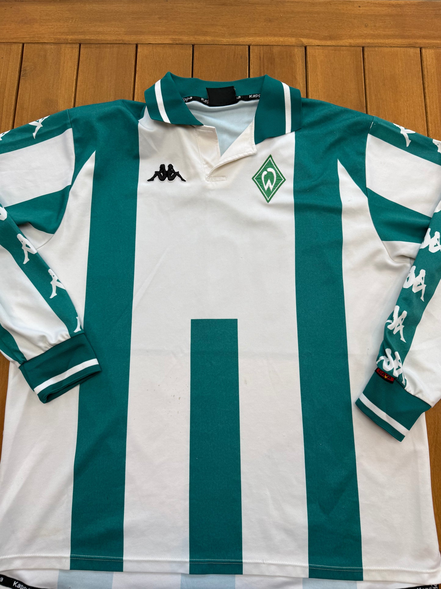 Werder Bremen 2000/2001 Home Shirt Longsleeve (XL)