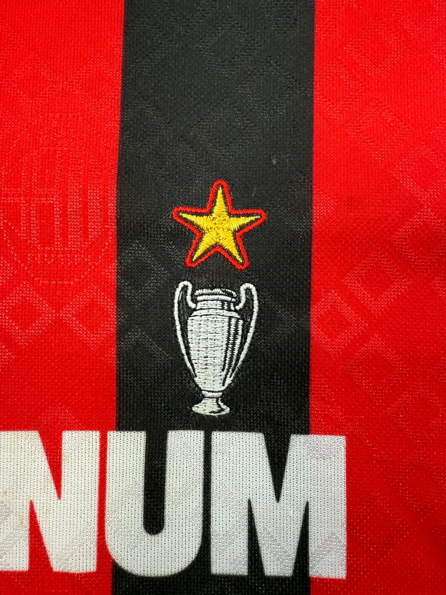 Ac Milan 1989/1990 Home Shirt Longsleeve (XL label fits L)