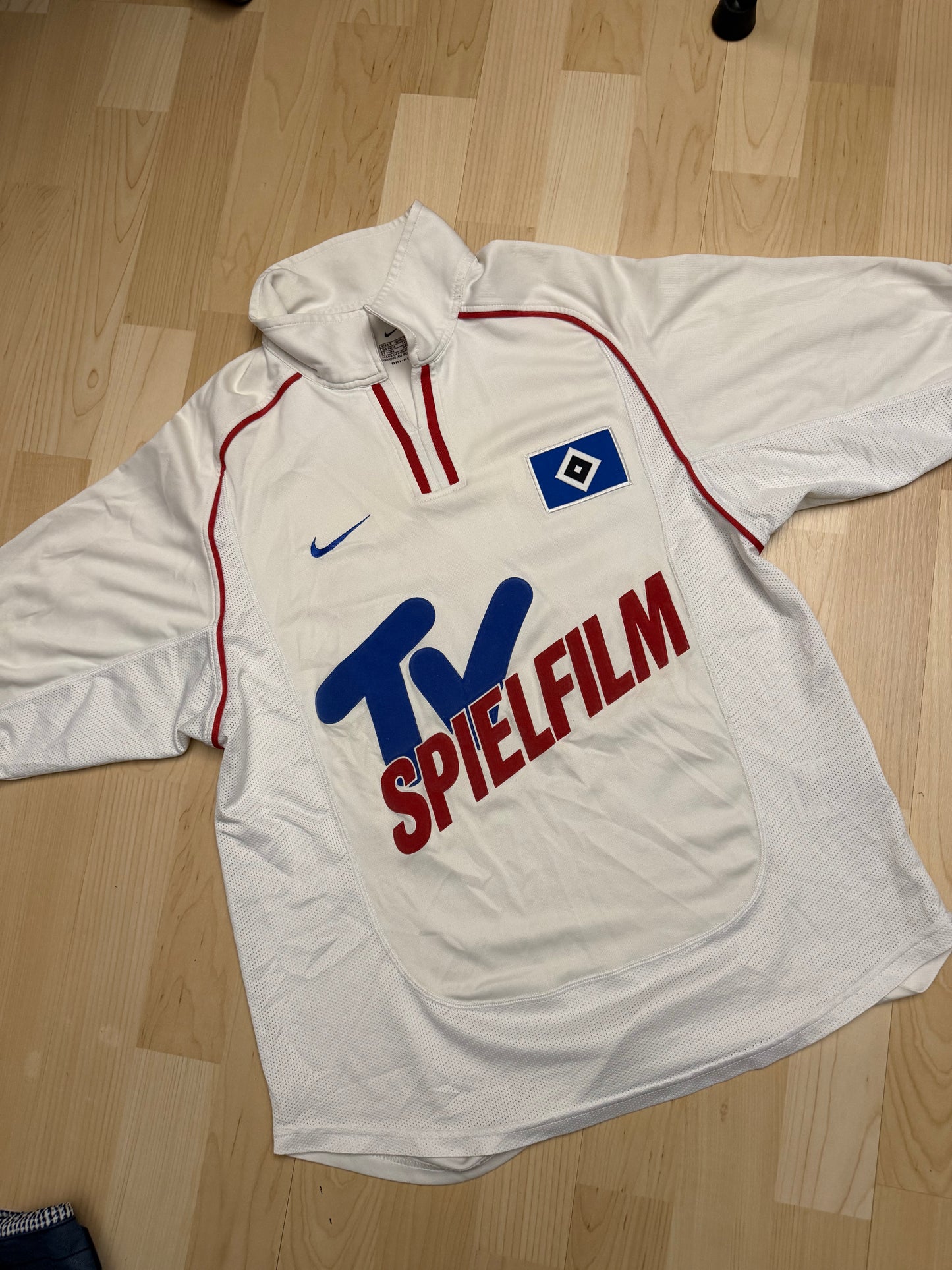 Hamburger SV 2001/2002 Home Shirt (#14 Barbarez) (S)