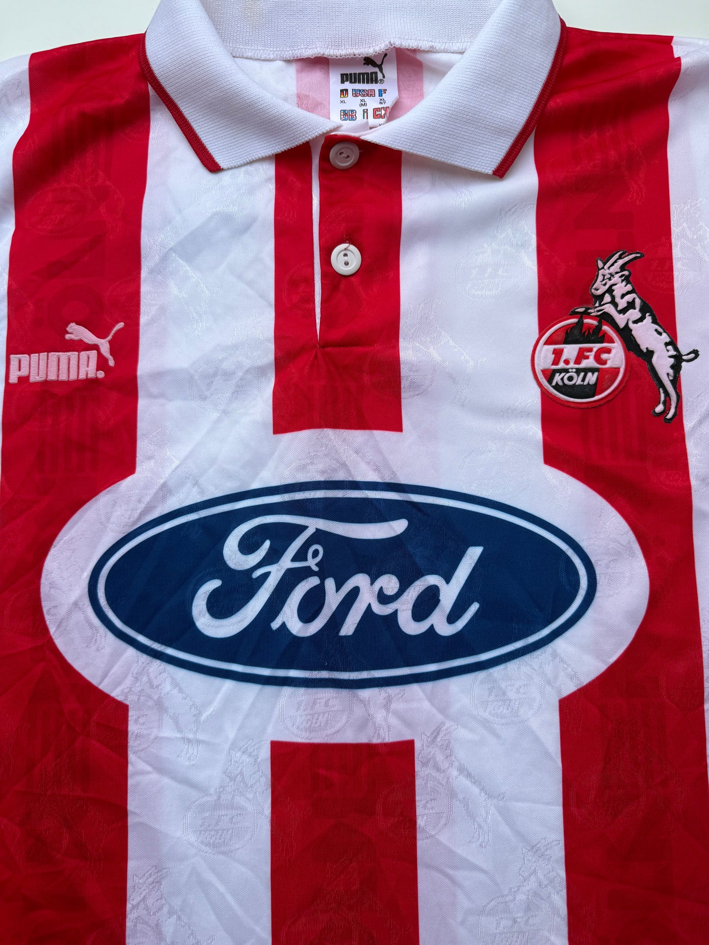 FC Köln 1995/1996 Home Shirt (XL)