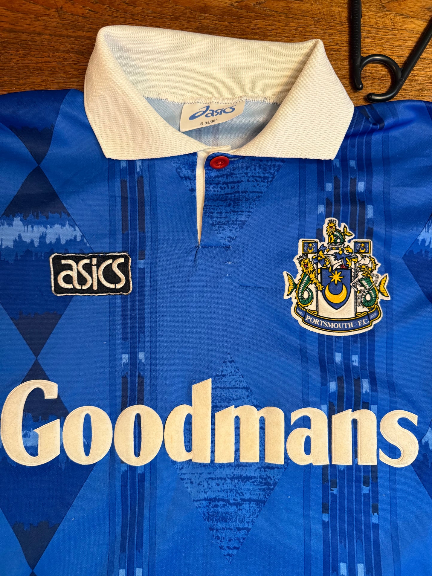 Portsmouth 1993/1995 Home Shirt (S)