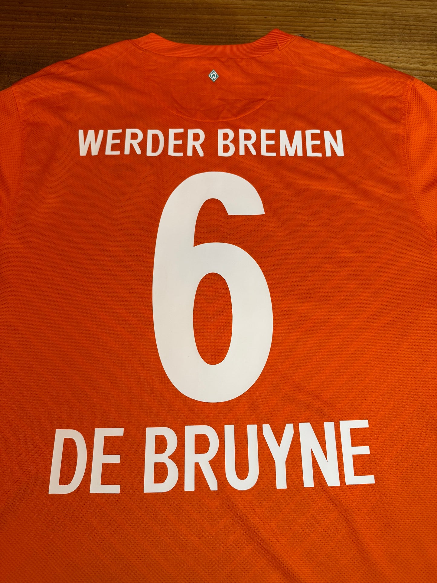 Werder Bremen 2012/2013 Third Shirt (#6 De Bruyne) (L)