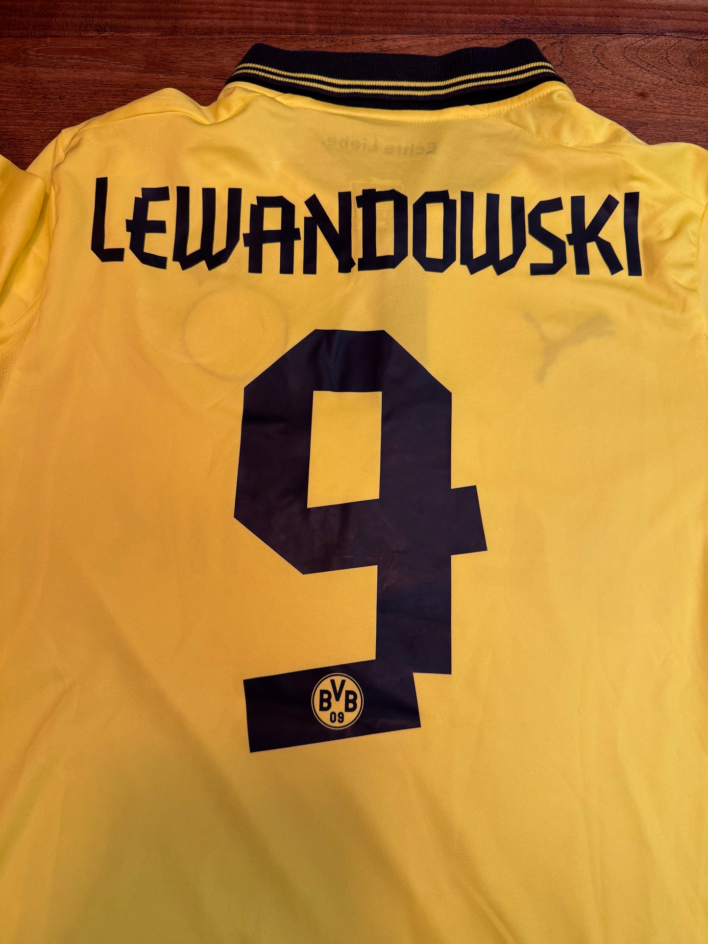 Dortmund 2012/2013 Home Shirt (#9 Lewandowski) (L)