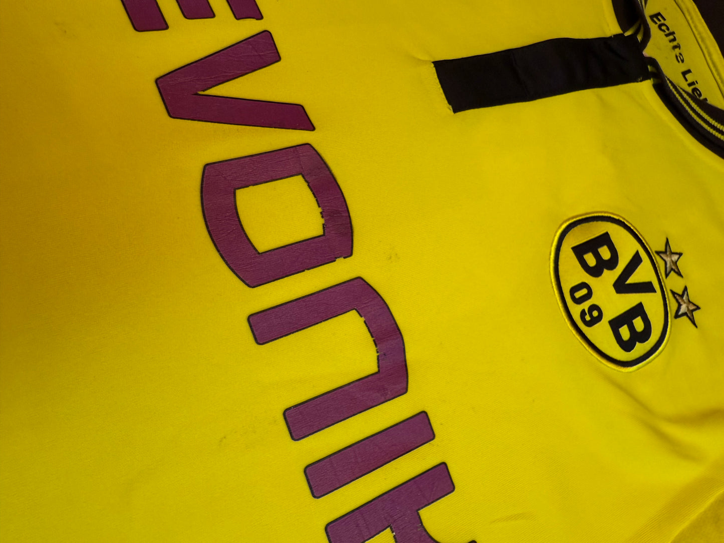 Dortmund 2012/2013 Home Shirt (#9 Lewandowski) (L)