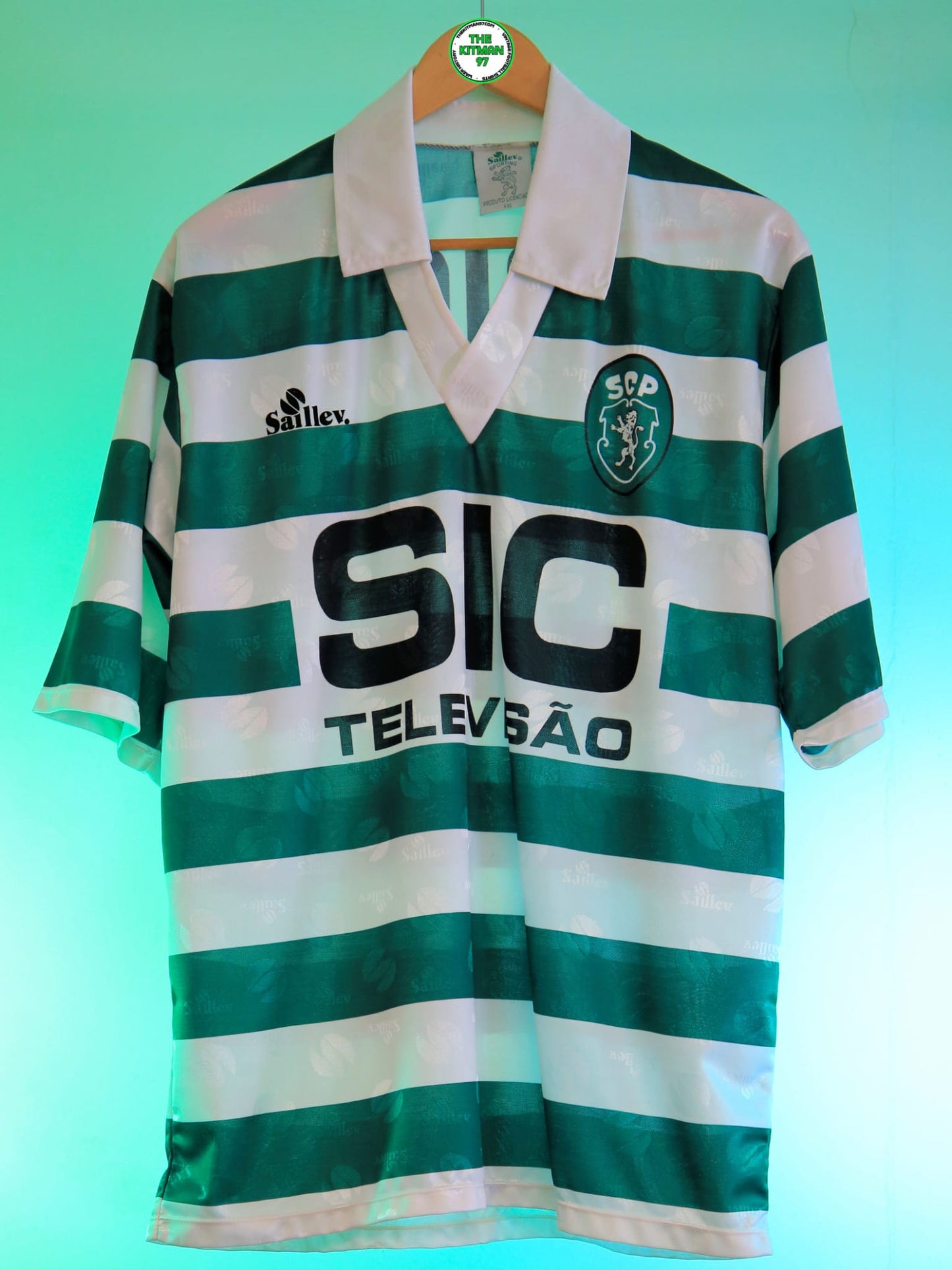 Sporting Lisbon 1995/1996 Home Shirt (XXL)