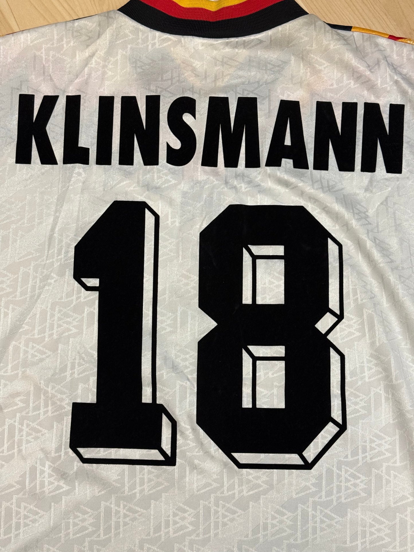Germany 1994 Home Shirt (#18 Klinsmann) (M)
