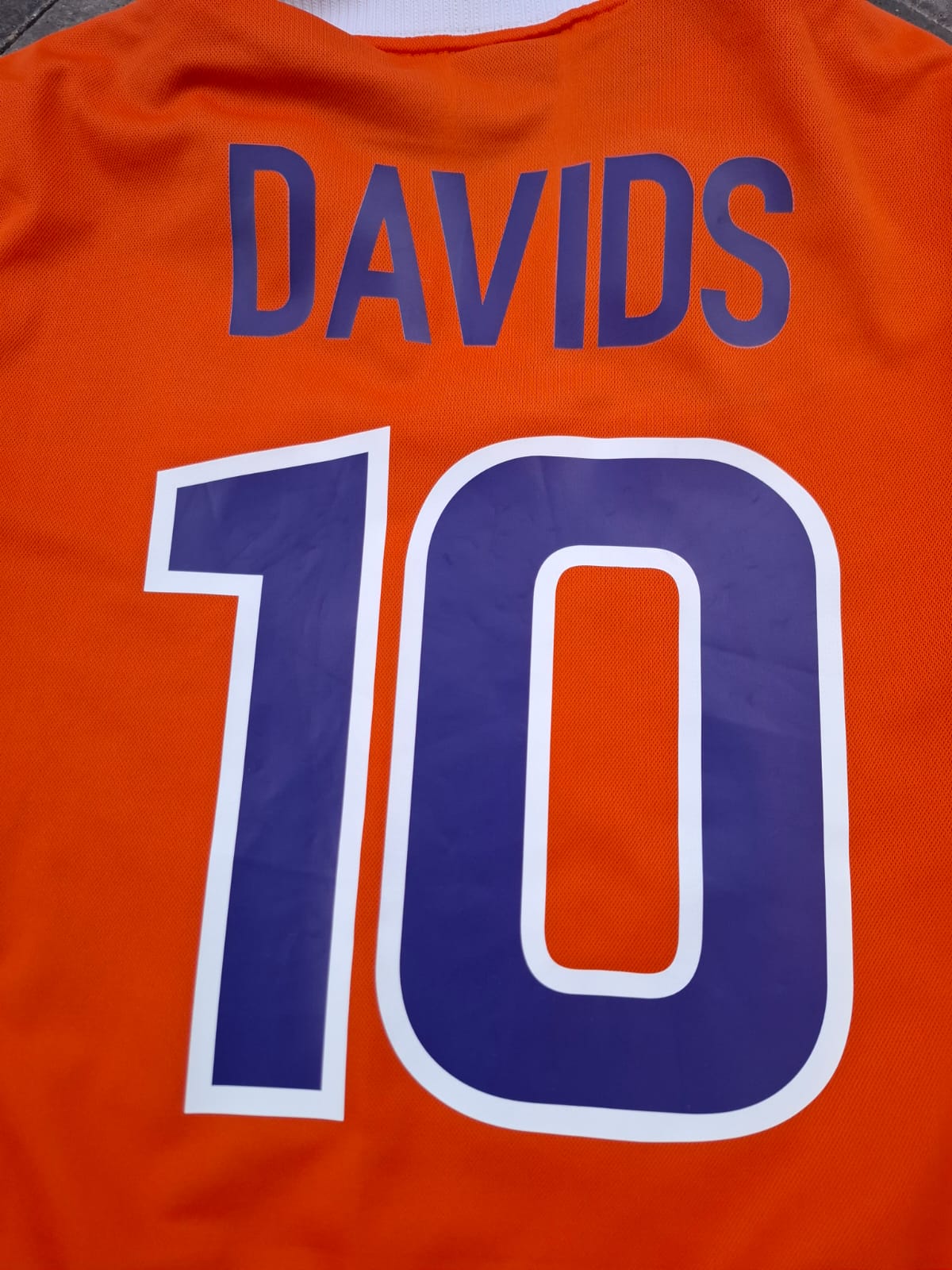 Netherlands 1997 Home Shirt (#10 Davids) (M)