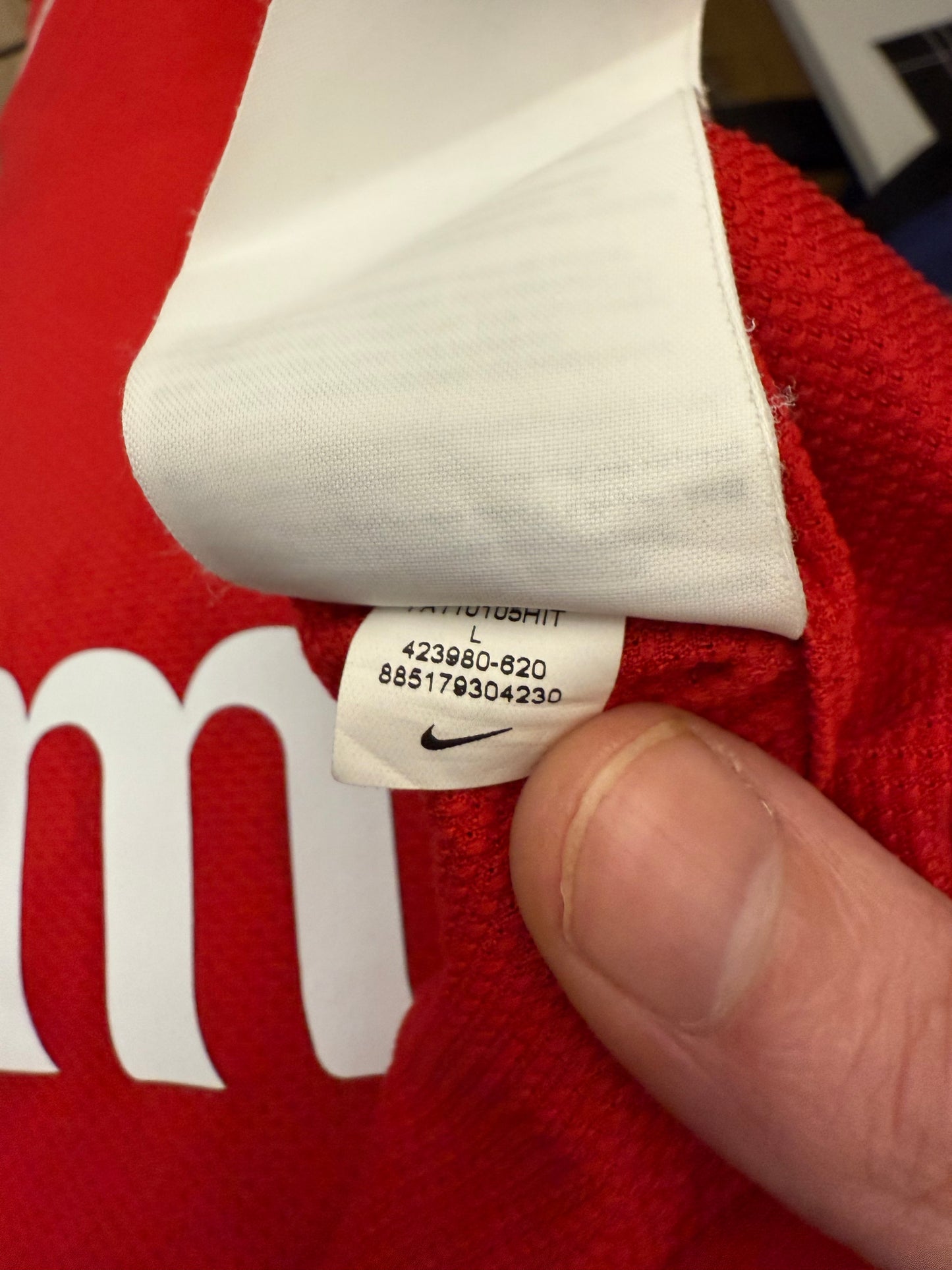 Arsenal 2010/2011 Home Shirt (#12 Henry) (L)