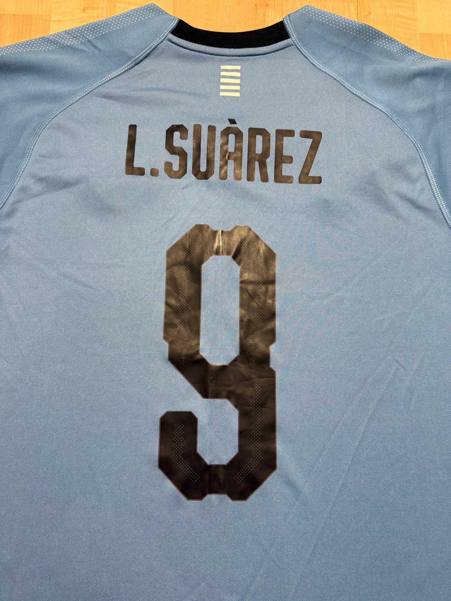 Uruguay 2018/2020 Home Shirt (#9 Suarez) (L)