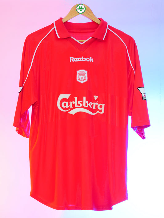 Liverpool 2000/2002 Home Shirt #37 Litmanen (XL)