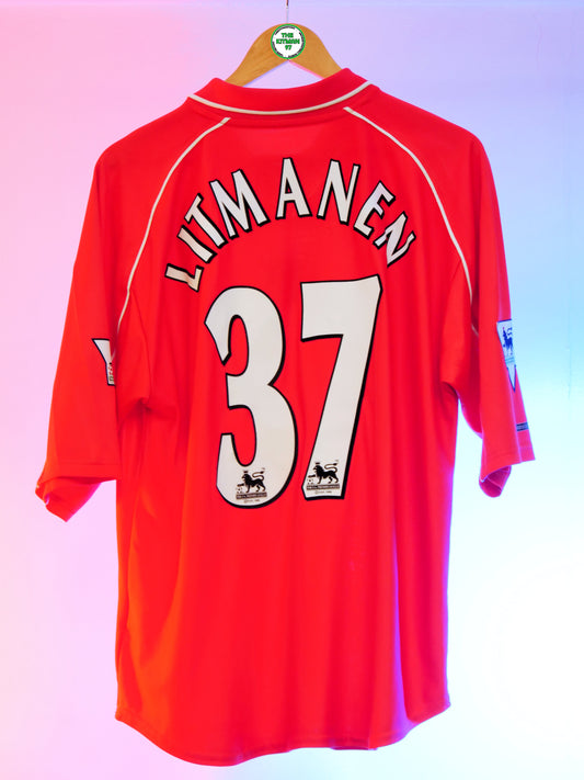 Liverpool 2000/2002 Home Shirt #37 Litmanen (XL)