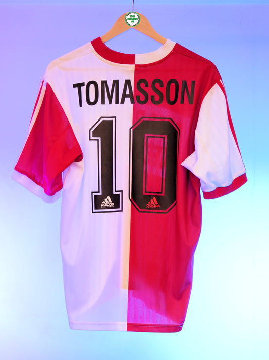 Feyenoord 1999/2000 Home Shirt #10 Tomasson (M/L)