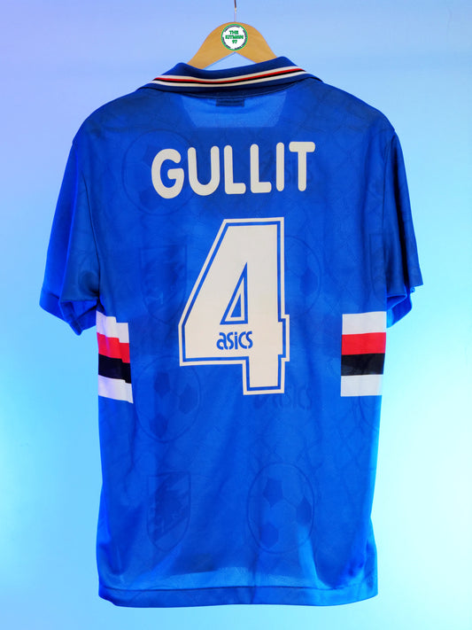 Sampdoria 1994/1995 Home Shirt (#4 Gullit) (L)