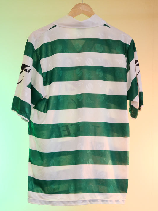 Sporting Lisbon 1995/1996 Home Shirt Saillev (XL)