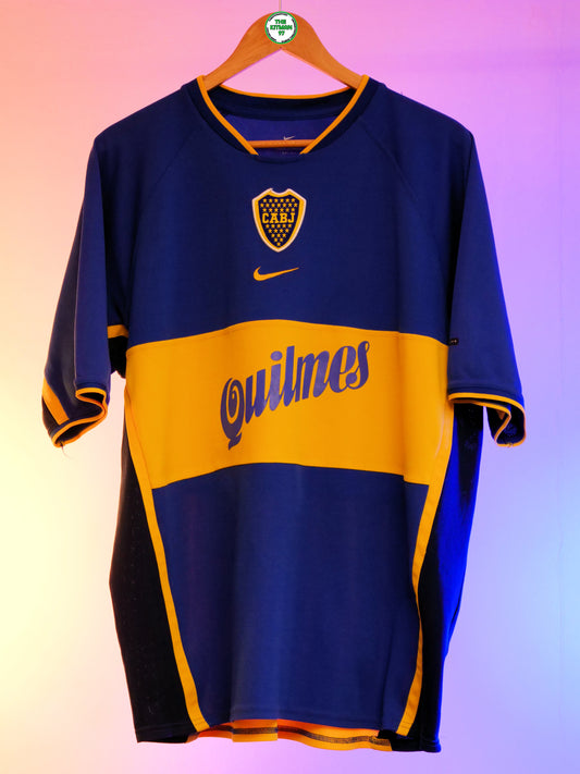 Boca Juniors 2001/2002 Home Shirt (L)