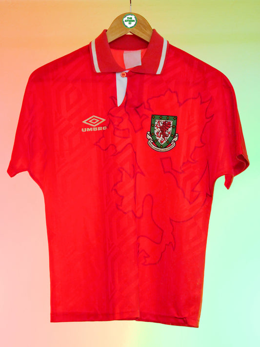 Wales 1992 Home Shirt (Kids L)