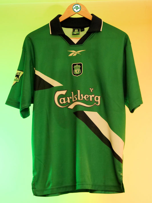Liverpool 1999/2000 Away Shirt (#28 Gerrard) (M)